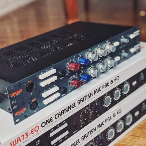 Warm Audio WA73-EQ Single Channel Neve 1073-Style Microphone Preamp Mic Pre w/EQ