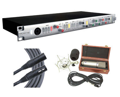 SSL Alpha Channel Strip + Neumann U 87 Ai Set Z Condenser Mic + Mogami Cable