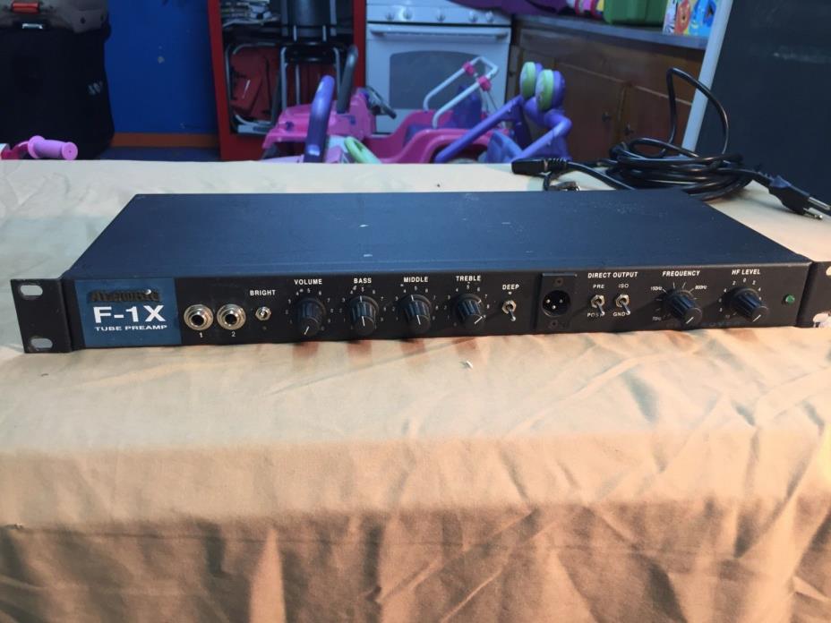 Alembic F-1X Tube Bass Preamp Mono Pre-Amplifier