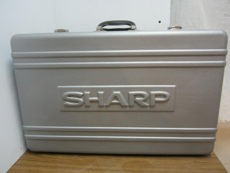 Vintage Sharp electronics case by Fiberbilt