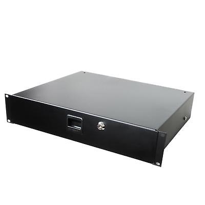 Penn Elcom 3232LK Standard Sliding Steel Rack Drawer for 2 Rack Spaces (2U) with