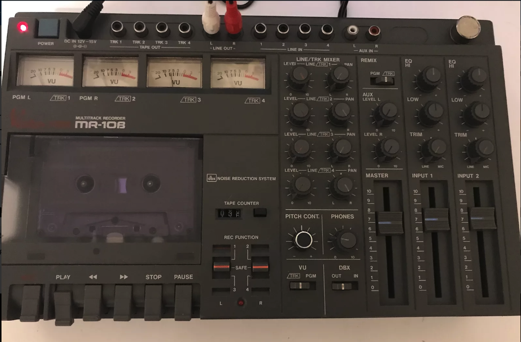 Vesta fire MR-10B Multitrack cassette tape recorder 1986