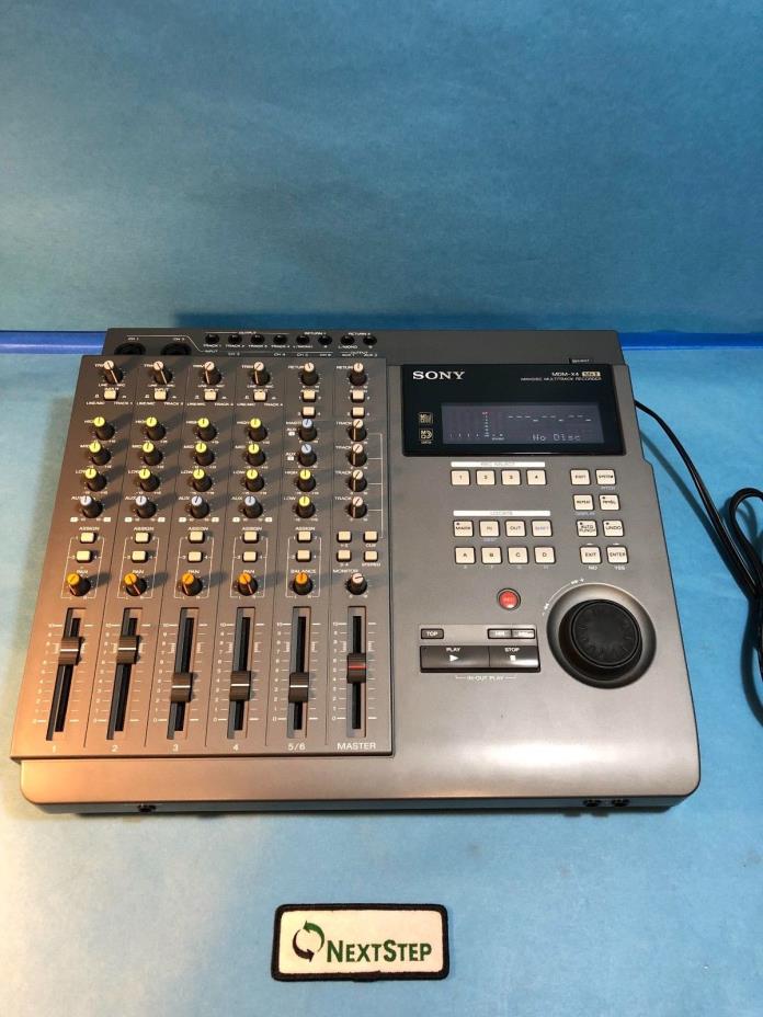 Sony MDM-X4 mkII MiniDisc Multi-track Recorder - Portable Studio