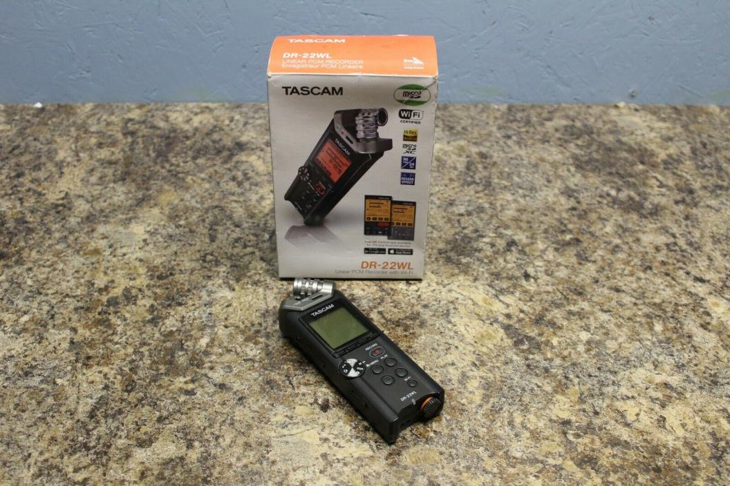 Tascam DR-22WL 2 Channels Portable Handheld Audio Voice Recorder