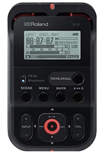 Roland R-07 Portable Audio Recorder (Black) - Factory Sealed