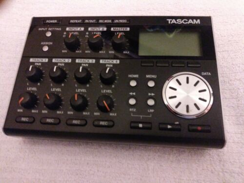 TASCAM DP-004 Digital Multi Track Recorder Portable Recording Studio+SD CARD