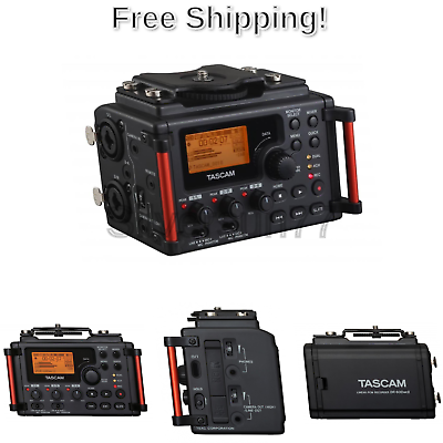 TASCAM DR-60D Linear PCM Recorder for DSLR Filmmaking and Field Recording (Di...