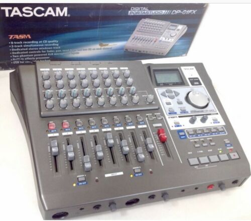 Tascam DP-01FX Digital Portastudio Multi Track Recorder 8-tracks