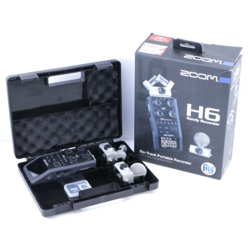 Zoom H6 Handy Recorder w/ MSH-6 & XYH-6 Microphones OS-8417