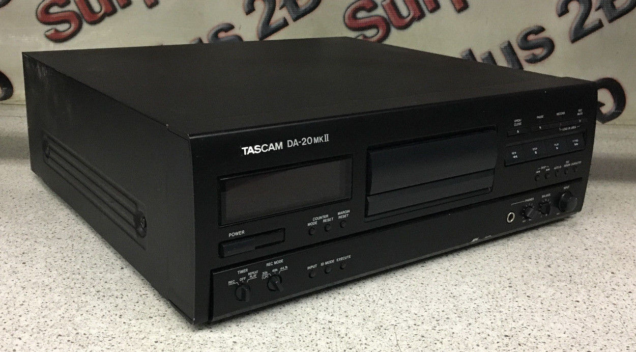 Tascam DA-20mkII Digital Audio Tape (DAT) Recorder