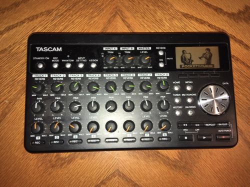 Tascam DP-008 Digital Multi Track Recorder w/ Boss FS-5U Footswitch & more!