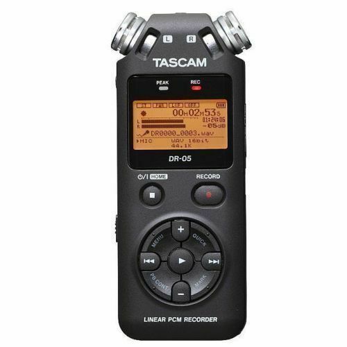 TASCAM DR-05 Portable Digital Recorder Version 2