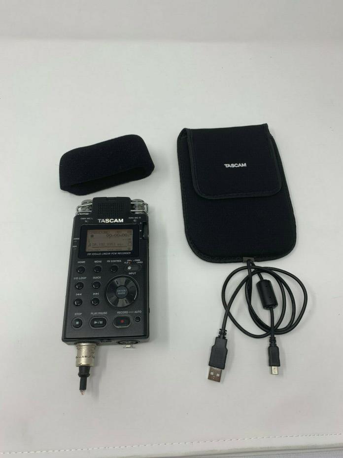 TASCAM DR-100MKII - Professional Linear PCM Recorder READ DESCRIPTION A6295