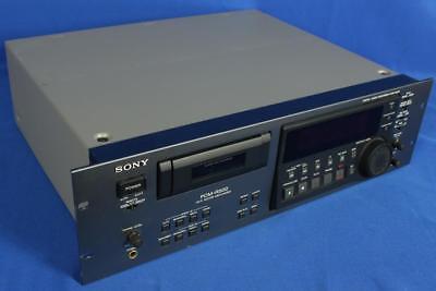 Sony Japan PCM-R500 ADAT 4 Motor Digital Audio Tape Player Recorder *Low Hours*