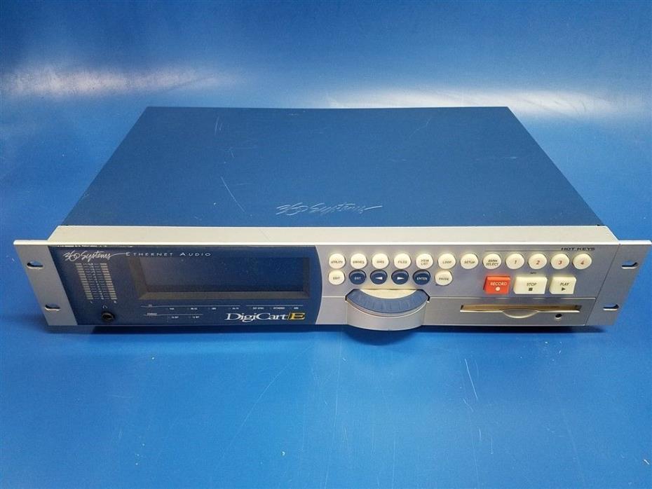 360 Systems DigiCart/E E-3000 Ethernet Audio Recorder (w/ Bad Display)
