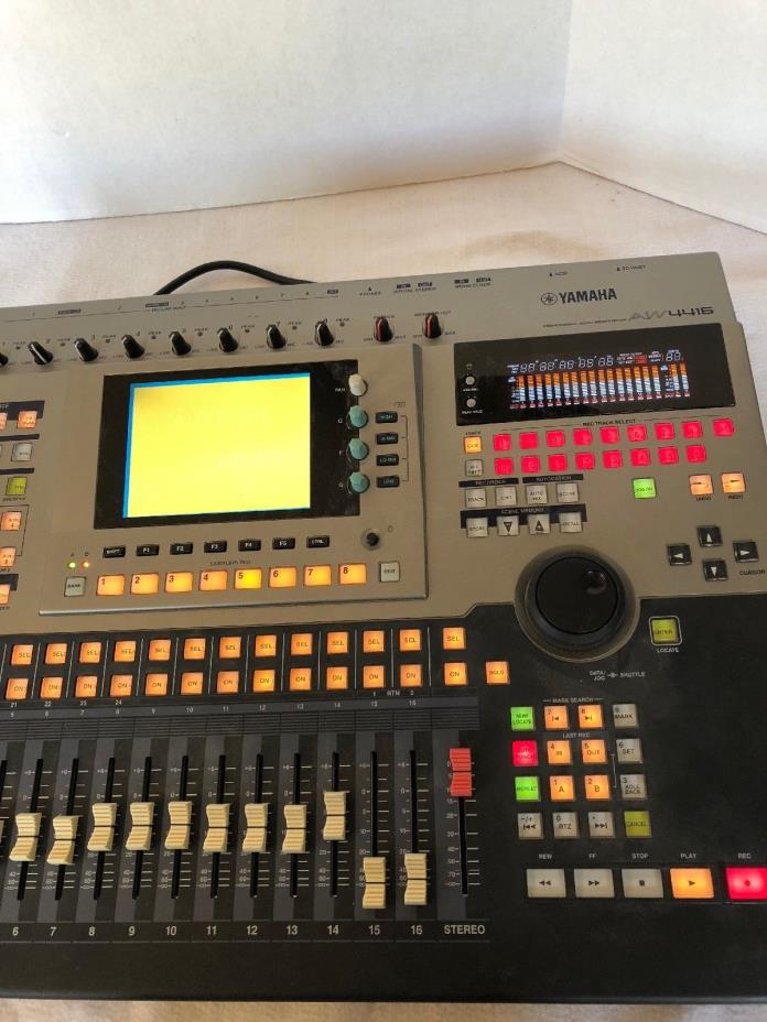 Yamaha AW4416 Professional Audio Workstation 16-Track Digital Recorder AW 4416