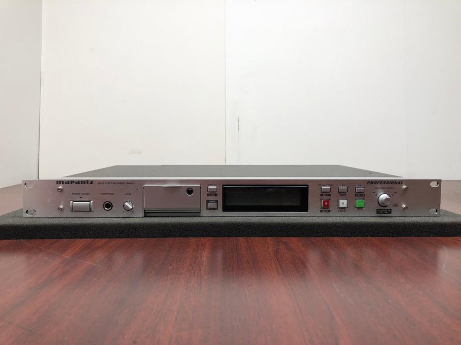 MARANTZ PMD570 PROFESSIONAL SOLID STATE RECORDER WITH 1GB FLASH CARD.