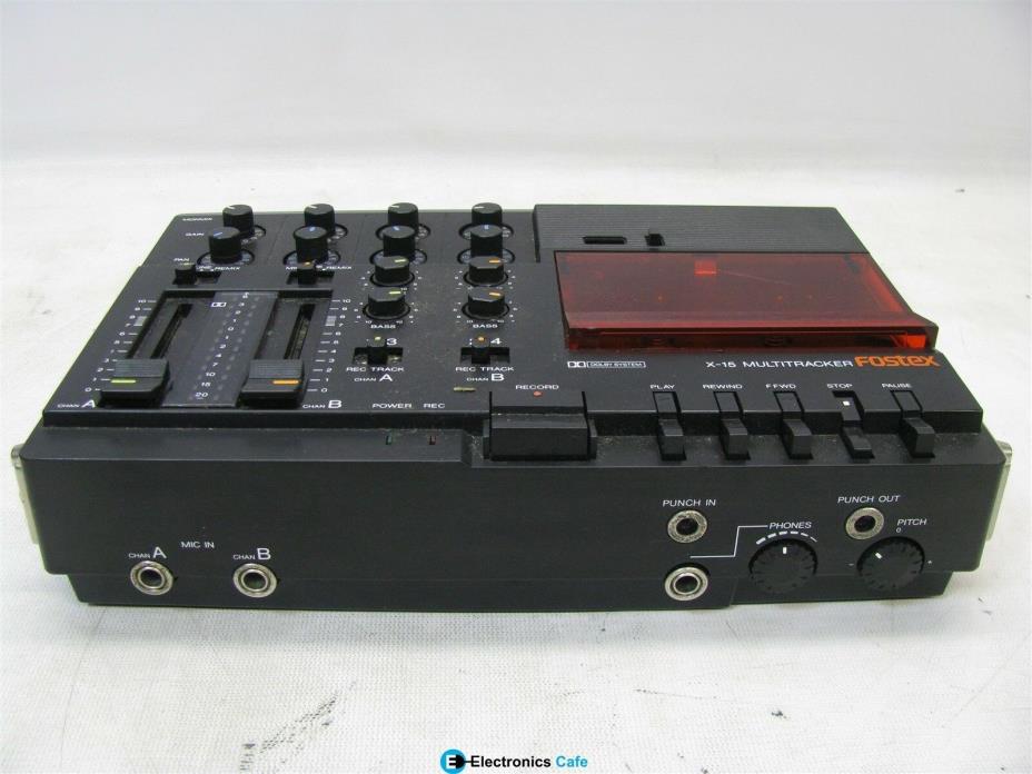 Fostex X-15 Multitracker Cassette Tape Recorder