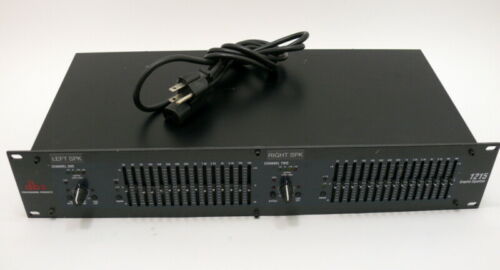 DBX 1215 Graphic Equalizer. Rack mounted.