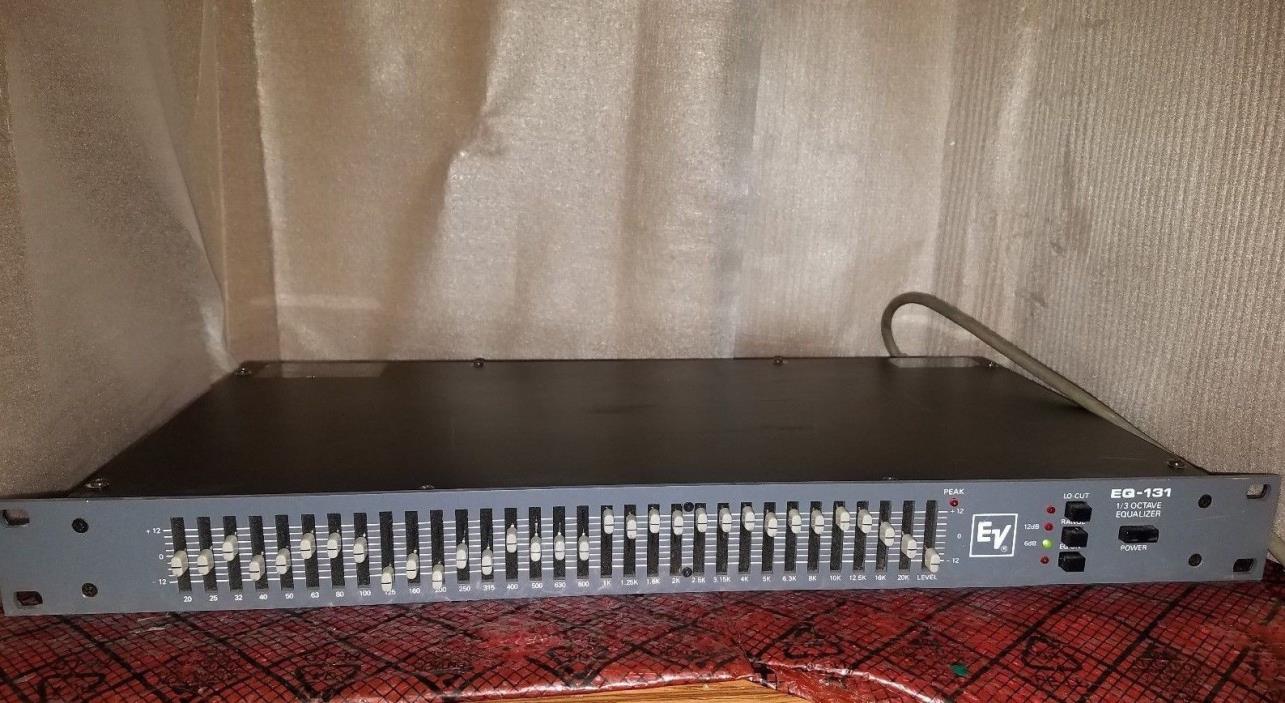 EV Electro-Voice EQ-131 1/3 Octave Equalizer
