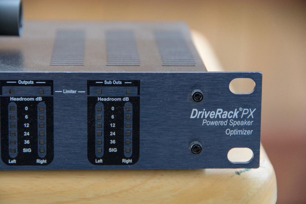 DBX DriveRack PX Powered Speaker Optimizer