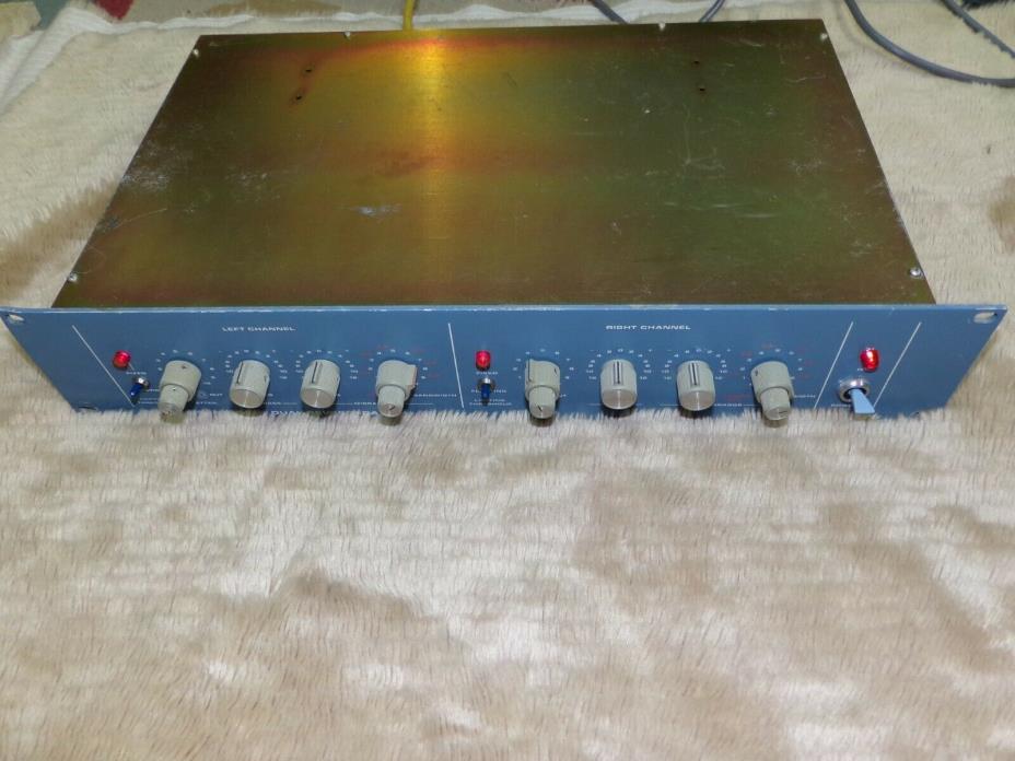 Orban 111B spring reverb dual reverberation unit tested works 100% READY TO GO!!