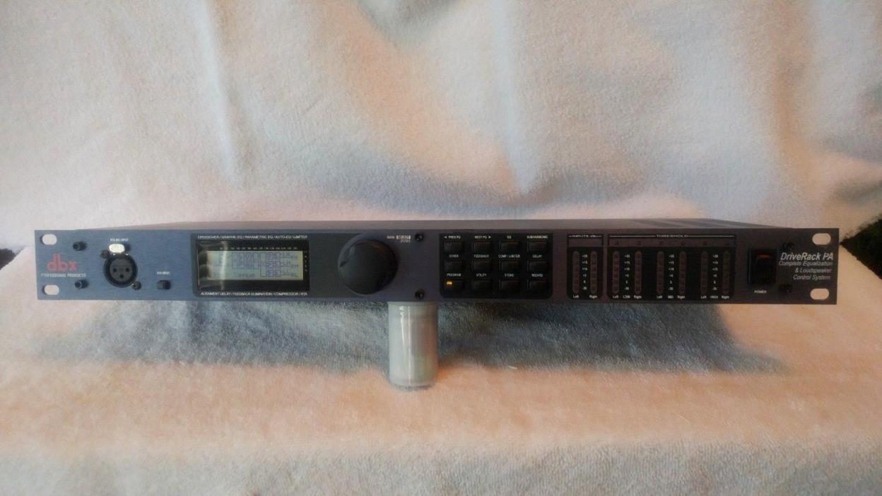 dbx DriveRack PA Complete Equalization & Loudspeaker Control System - (01019356)