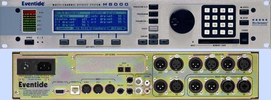 Eventide H8000 Studio Harmonizer & 8 Channel FX Processor