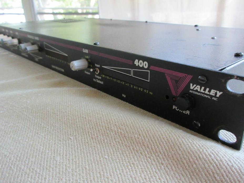 VALLEY International 400 Pre Amp, EQ, Compressor, Gate Vintage