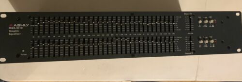 Ashly MQX 2310 stereo 31 band graphic equalizer Great Shape