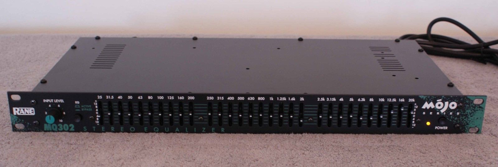 Rane MQ302 MOJO Series Stereo Equalizer EQ Rack Mount 25 Band -Never Used  -USA