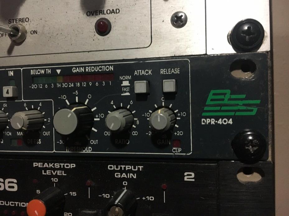 BSS DPR-404 (4 Channel Compressor De-Esser) GREAT SHAPE