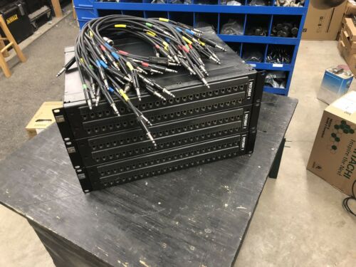3- ADC 48 Point Patch Bays W/ Cables