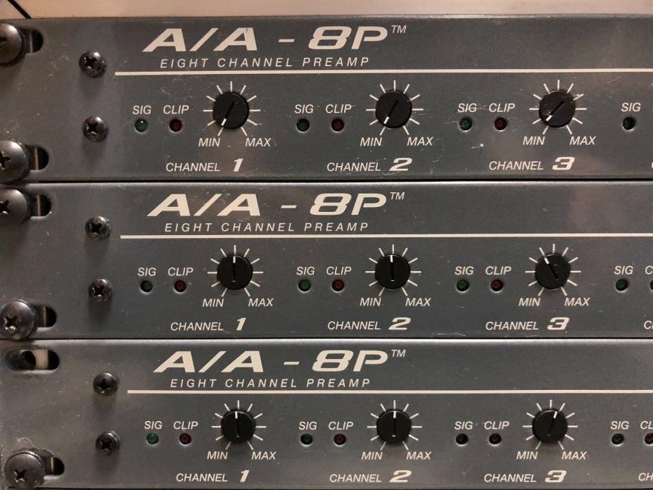 Peavey Architectural Acoustics A/A - 8P Eight Channel Preamp       AA8P
