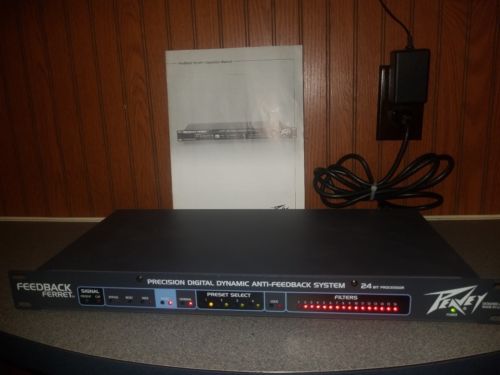 Peavey Feedback Ferret 24 Bit Processor Precision Dynamic Anti-Feedback System