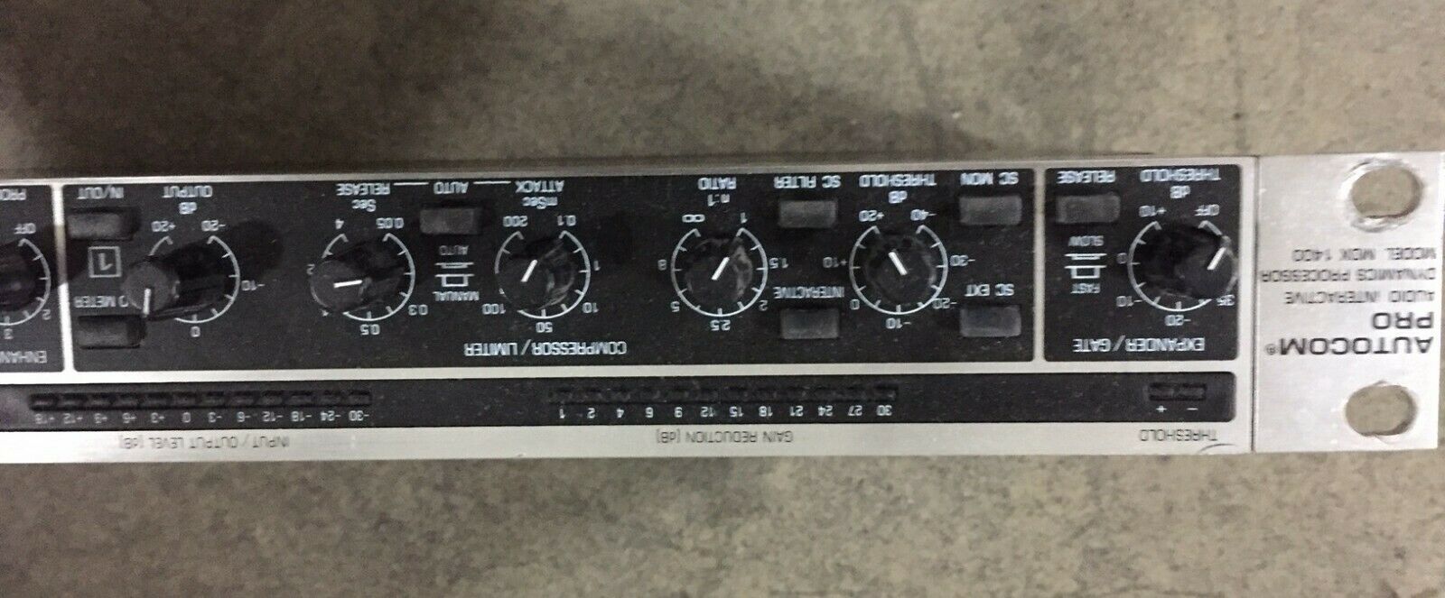 Behringer Autocom Pro MDX1400 Compressor/Gate/Enhancer. 2 Channel