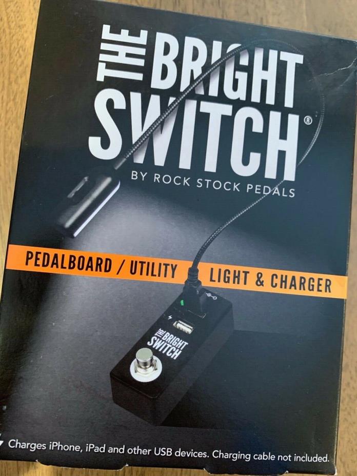 Rock Stock The Bright Switch USB Pedal Board Utility Light
