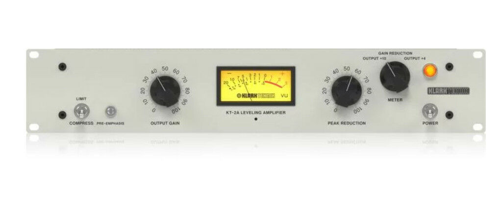 Klark Teknik KT2A Optical Compressor Leveling Amplifier  KT-2A *Used* In Box