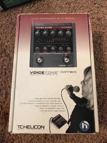 TC Helicon VoiceTone Correct, Includes Power Supply