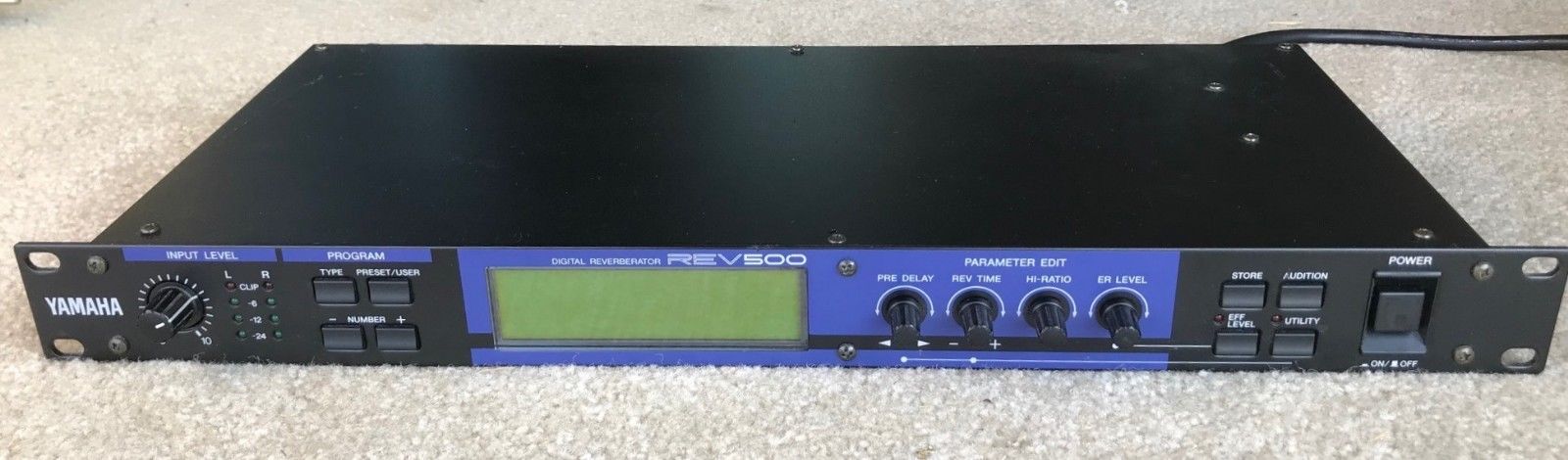 Yamaha REV500 Digital Reverberator Effects Processor
