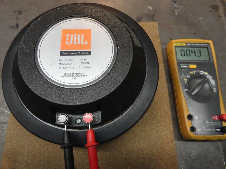 JBL 2447H Driver #2