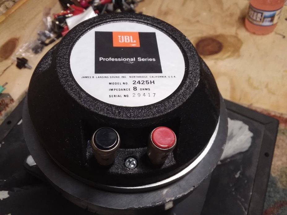JBL2425H Drivers 1 inch Price Reduced!