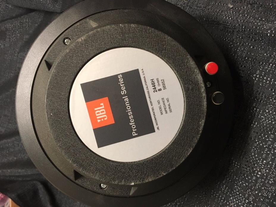 JBL Professional Series MODEL NO. 2446H Driver