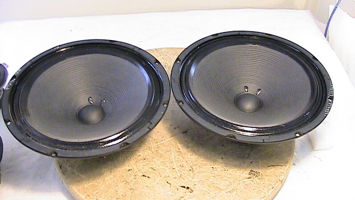 CRATE 12 inch speaker driver 8 ohm PAIR 47-811-02 Custon Design