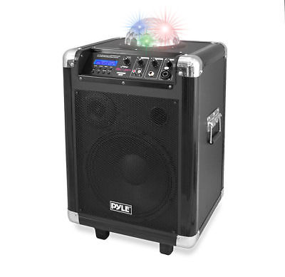 New Pyle PCMX280B Disco Jam 400 Watt Bluetooth 10'' Portable PA Speaker System