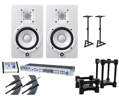 2x Yamaha HS5 White +PreSonus Central Station PLUS +Stands +IsoAcoustics +Cables