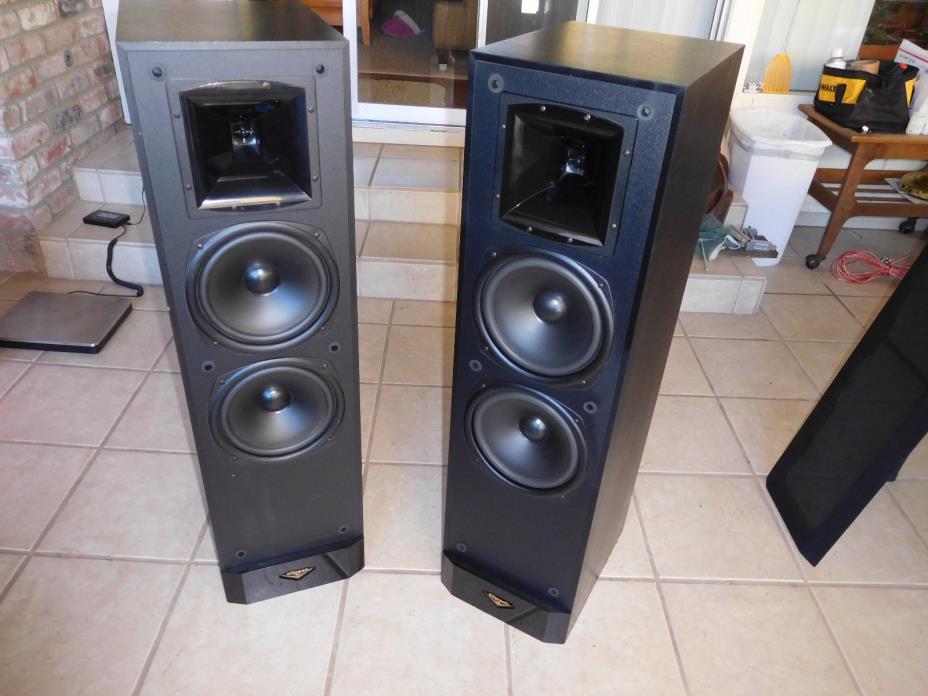 Pro KLIPSCH KSF 10.5 FLOORSTANDING SPEAKERS in Black FREE shipping!