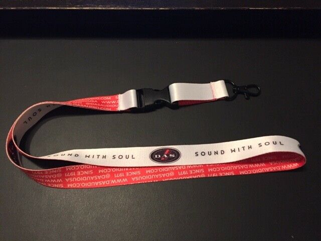 DAS Audio Sound With Soul Factory Lanyard With Releasable Clip