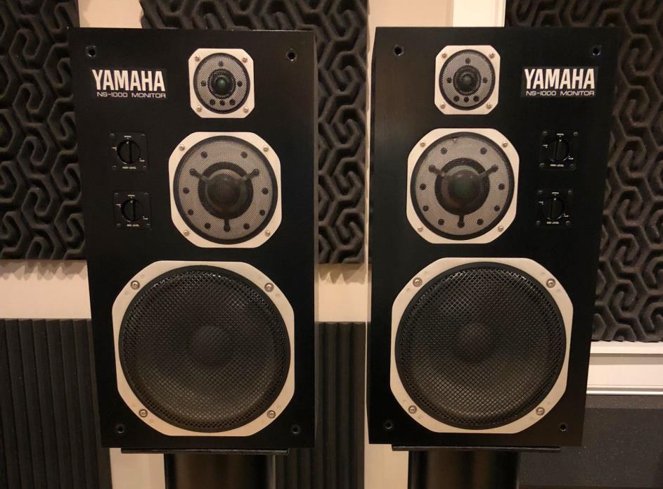 Yamaha NS-1000m studio monitors  - VERY GOOD CONDITION