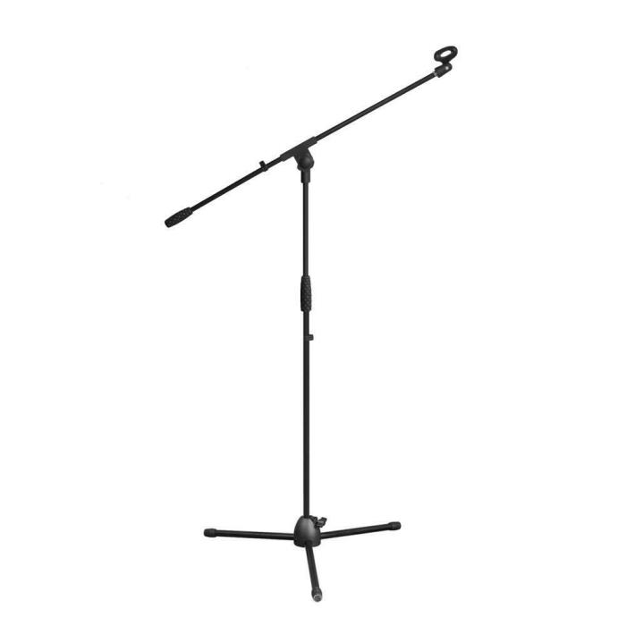 Pyle PMKS3 Tripod Adjustable Microphone Stand W/ Extending Boom Arm BRAND NEW